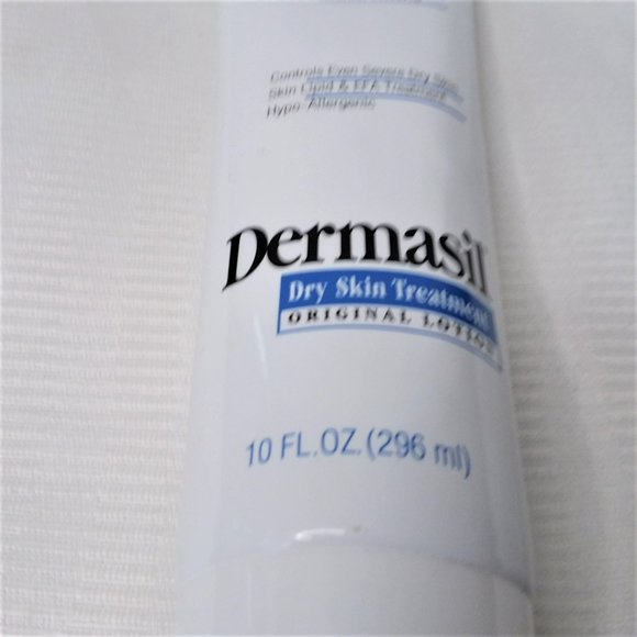 Dermasil Dry Skin Treatment Lotion Hypo Allergenic Skin Hand Body Lipid EFA 10oz - Picture 4 of 5